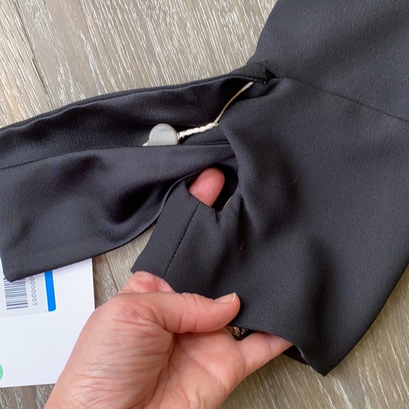 NWT biancoghiaccio Black Dress - Picture 3 of 11